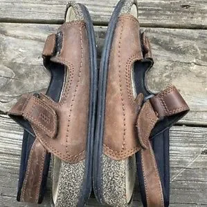 Ecco | Shoes | Ecco Cosmo Brown Nubuck Leather Cork  display picture 2
